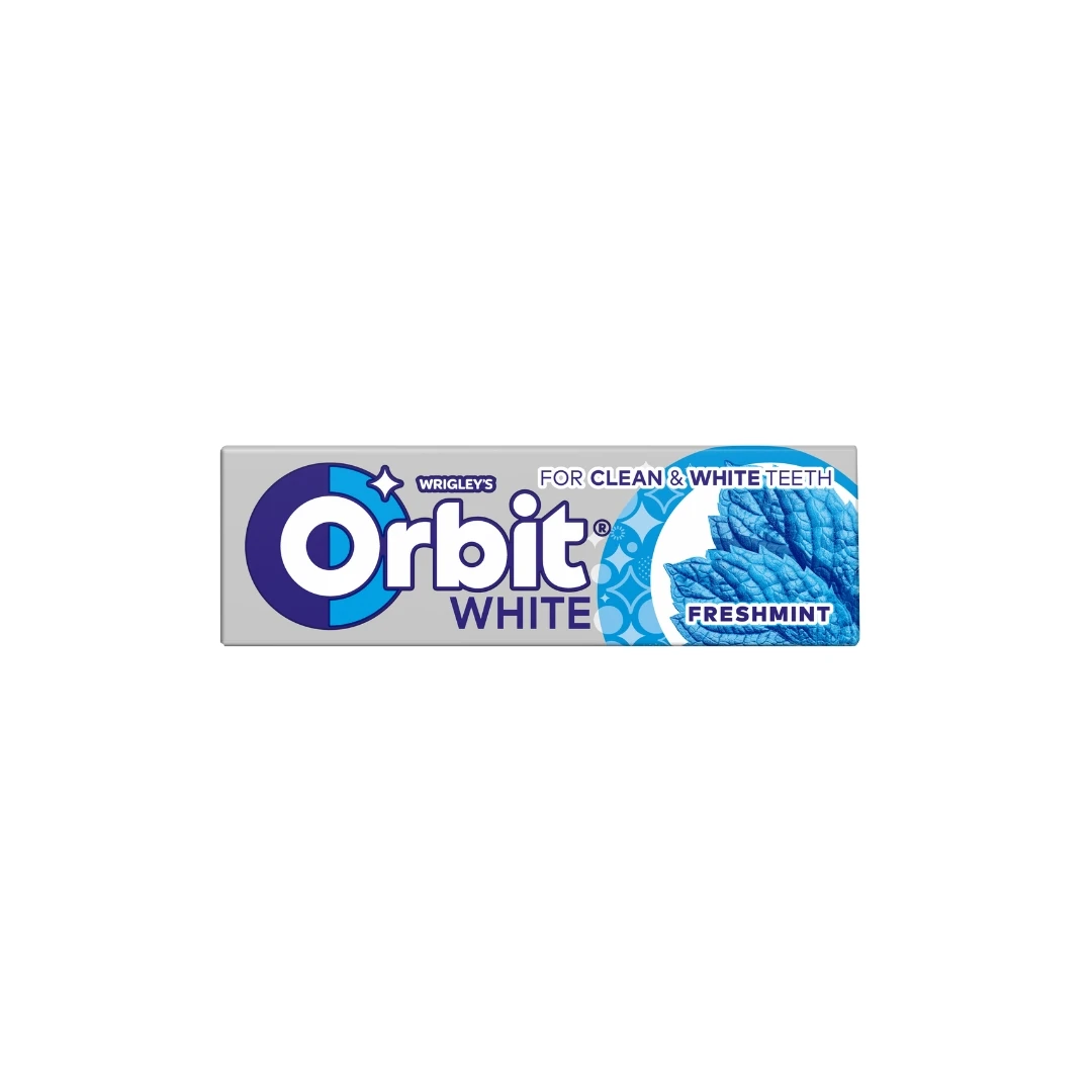 Orbit® Žvake WHITE FRESHMINT sa Ukusom Mente 10 Žvaka