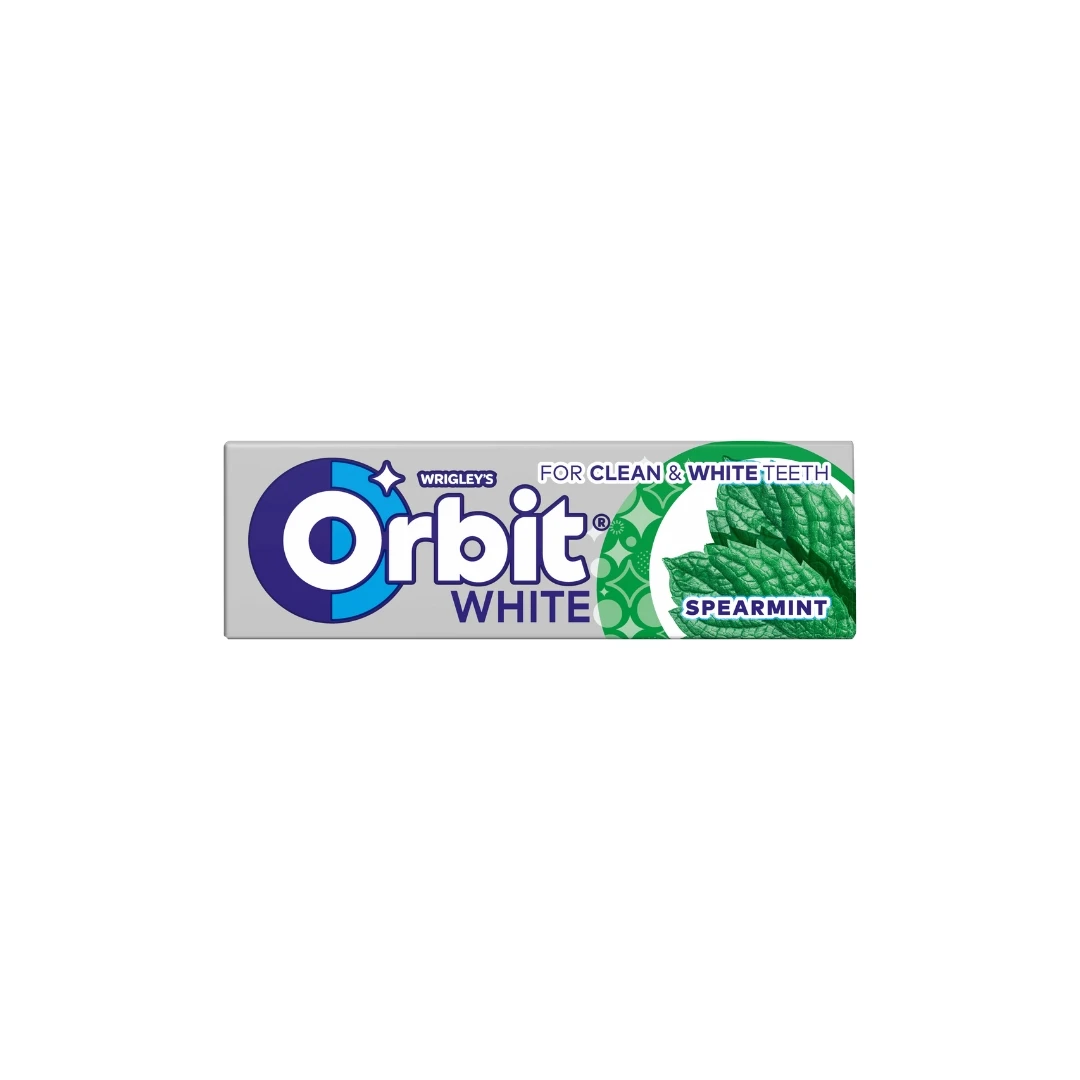 Orbit® Žvake WHITE SPEARMINT 10 Žvaka