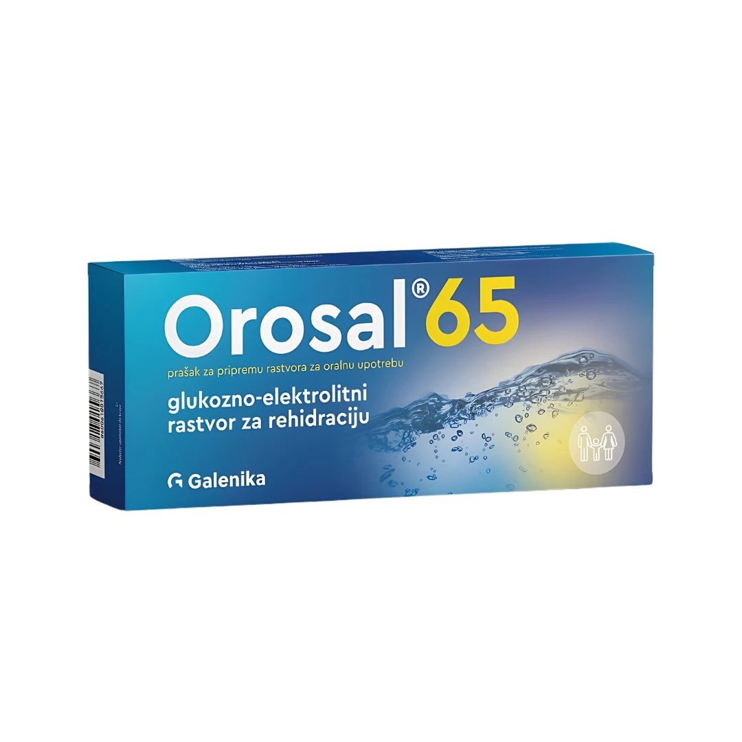 GALENIKA Orosal® 65 Prašak za Nadoknadu Elektrolita 5x6,5 g