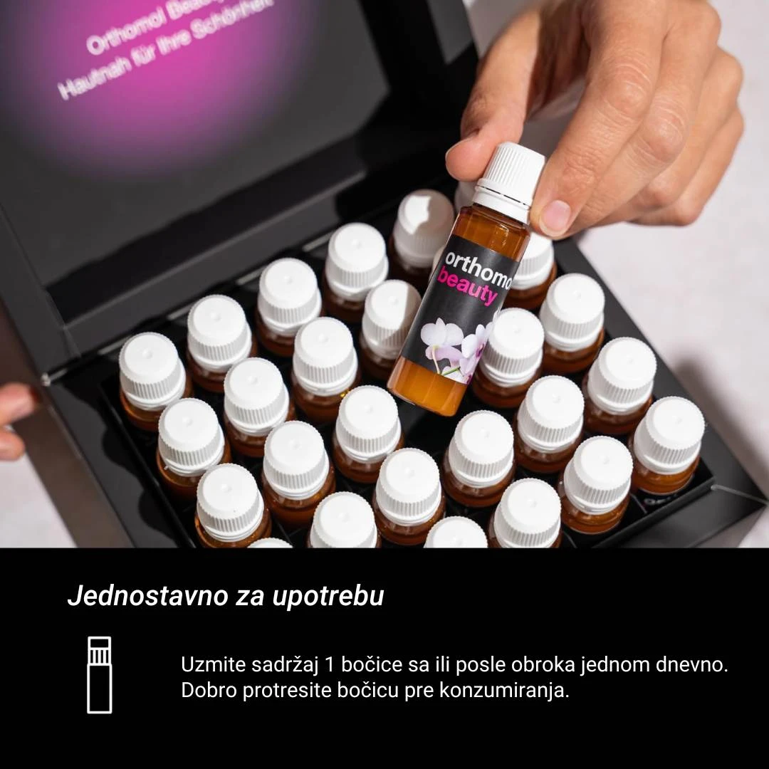 Orthomol Beauty Hidrolizovani Tečni Kolagen sa Hijaluronskim Kiselinom 30 Bočica