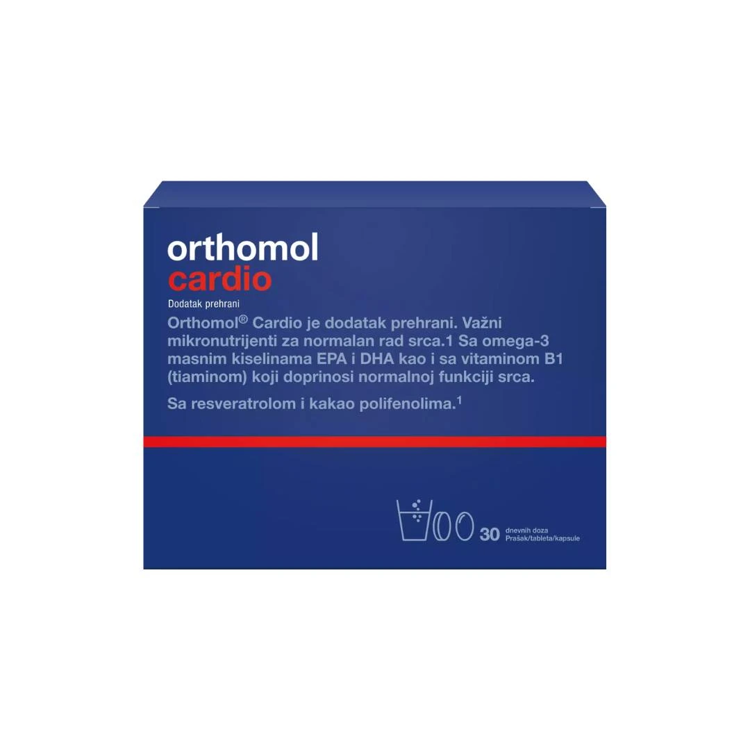 Orthomol Cardio Tablete, Kapsule i Granule 30 Doza