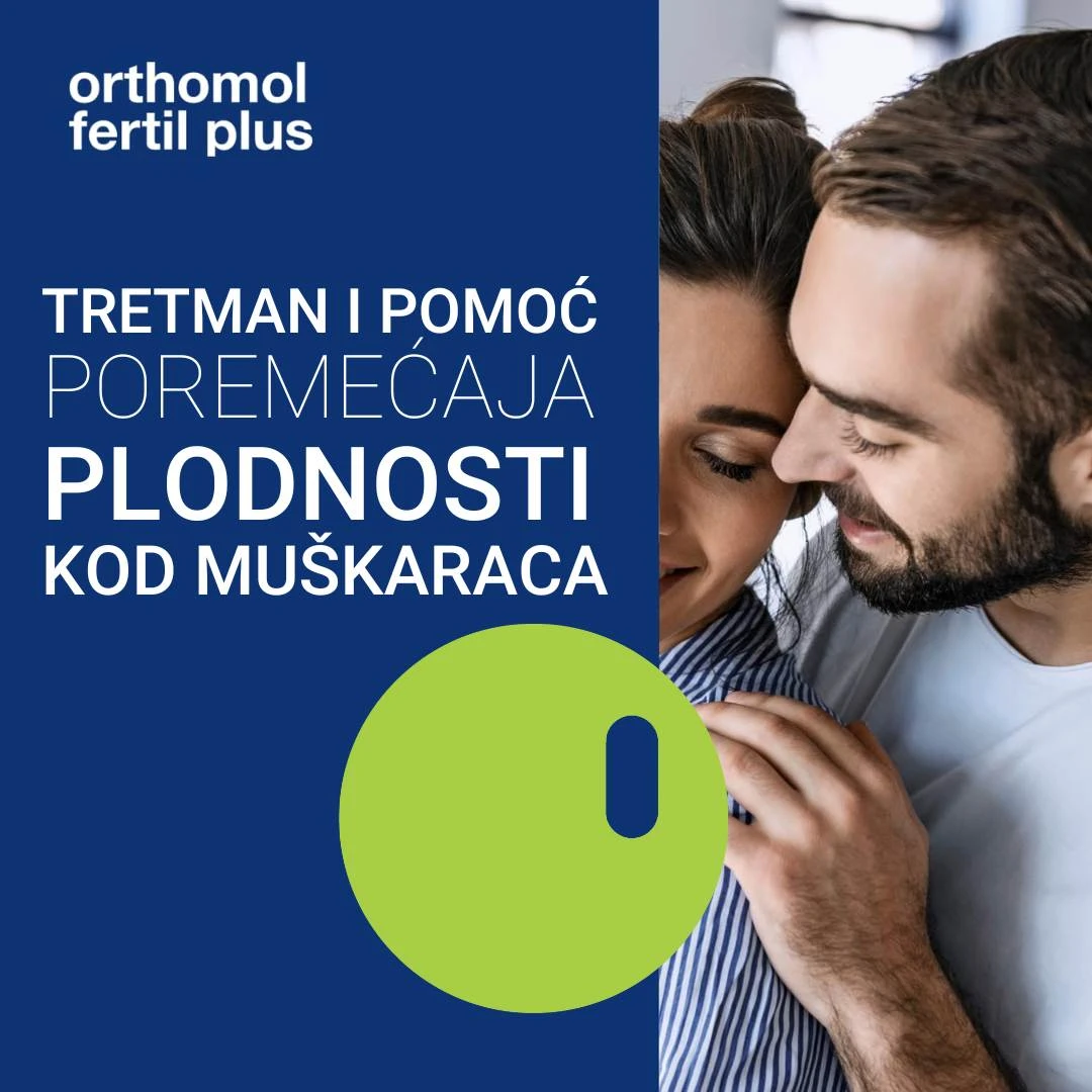 Orthomol Fertil Plus 90 Doza za Pokretljivost Spermatozoida