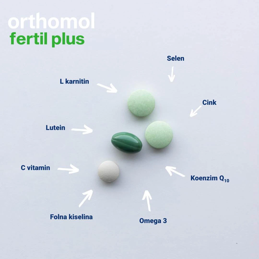 Orthomol Fertil Plus 90 Doza za Pokretljivost Spermatozoida