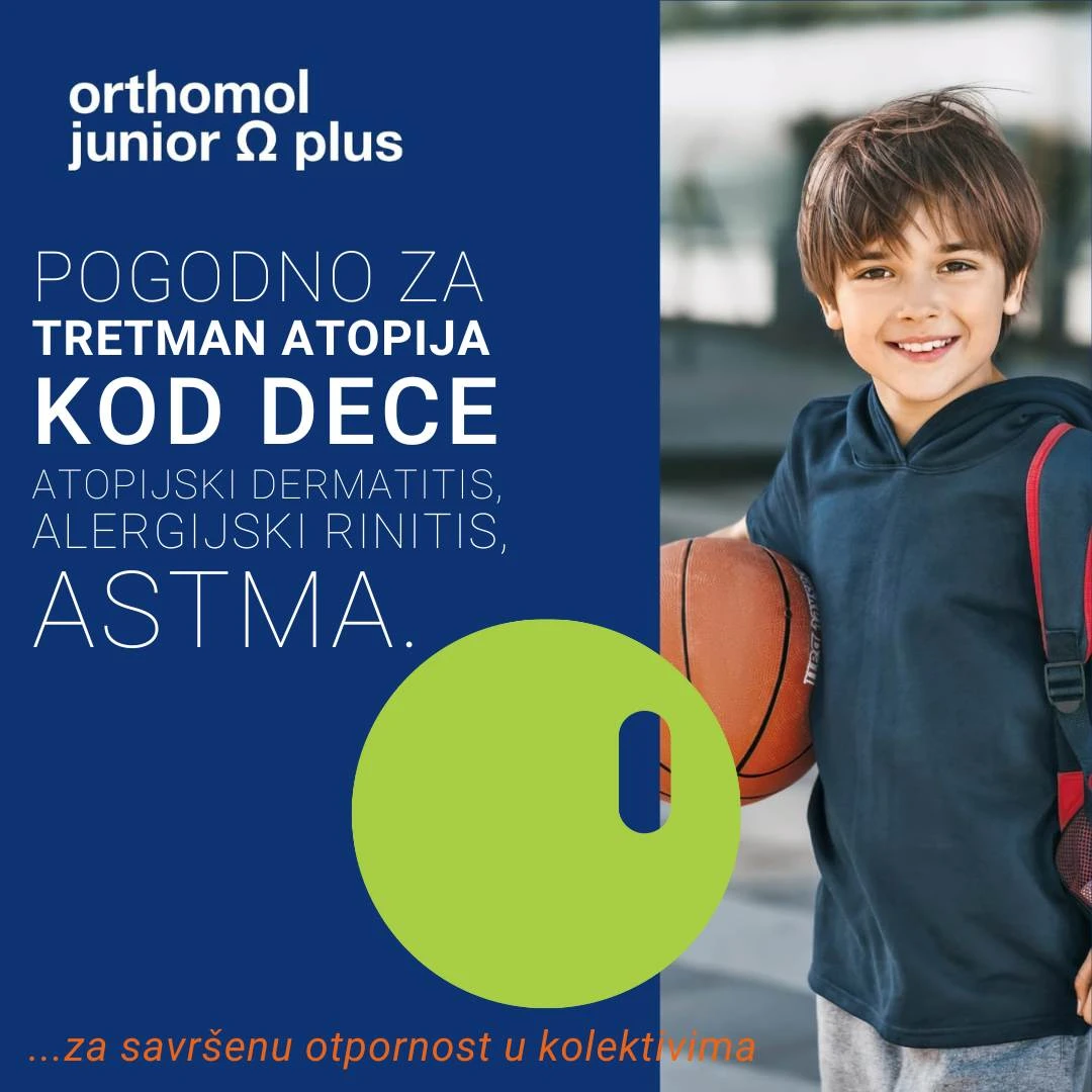 Orthomol Junior Ω Omega Plus 30 Doza