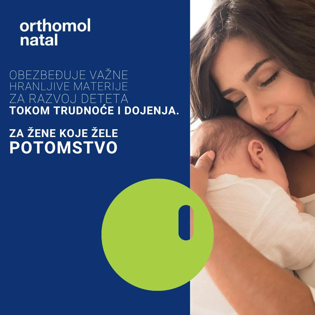 Orthomol Natal Vitamini za Plodnost Žene 30 Doza