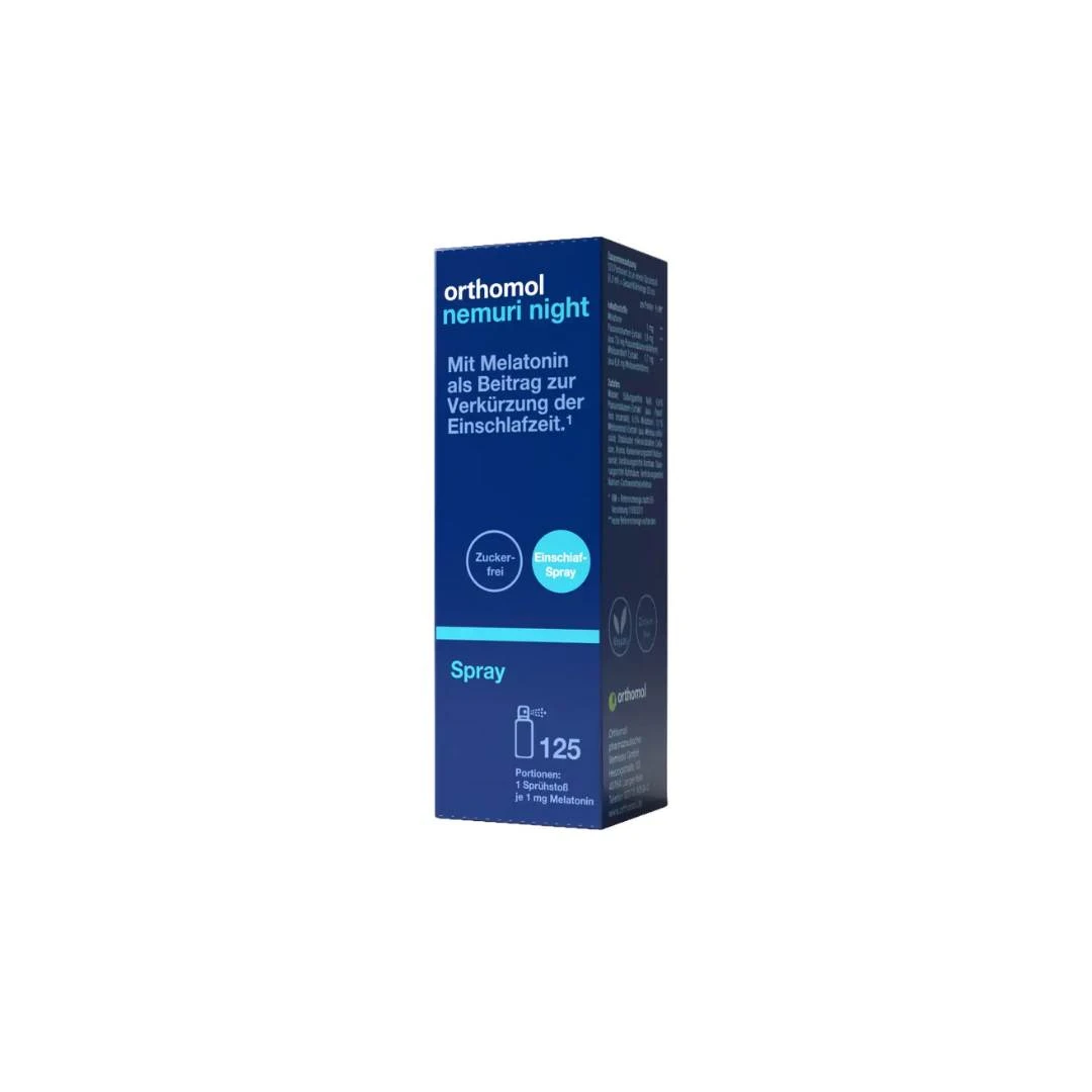 Orthomol Nemuri Night Melatonin Sprej 25 mL