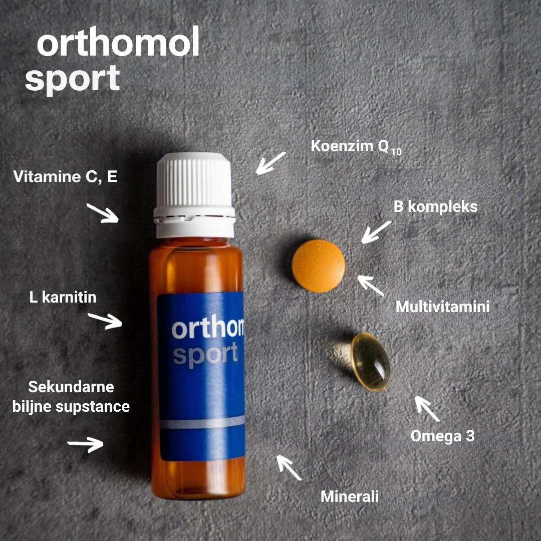 Orthomol Sport 30 Doza; Vitamini za Sportiste sa L karnitinom