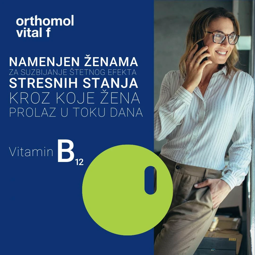 Orthomol Vital F Vitamini za Žene 30 Bočica