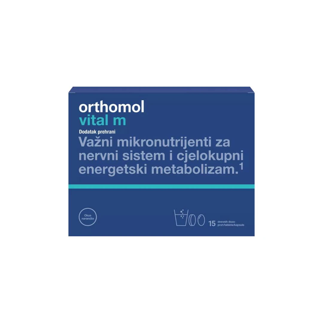 Orthomol Vital M Granule Vitamini za Muškarce 15 Kesica za Imunitet