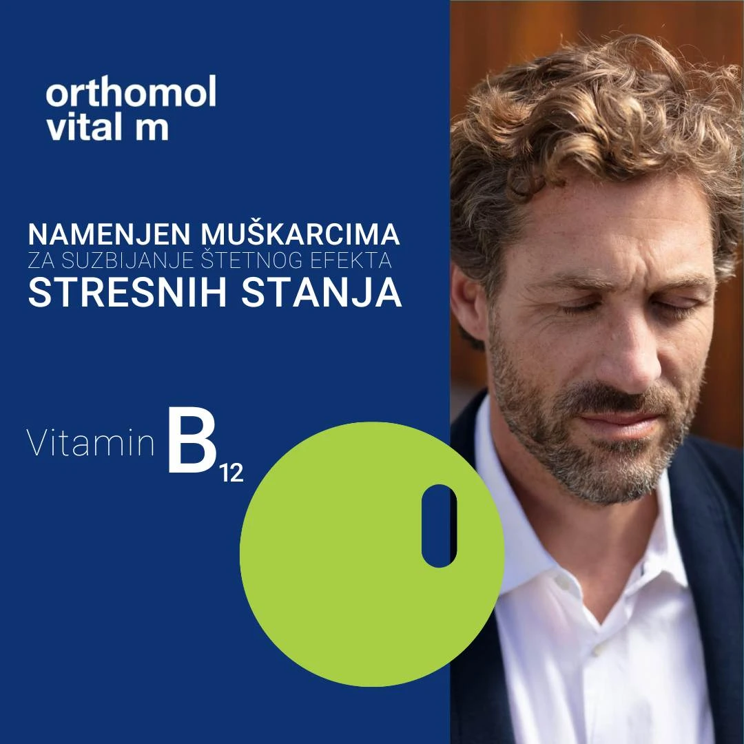 Orthomol Vital M Granule Vitamini za Muškarce 15 Kesica za Imunitet