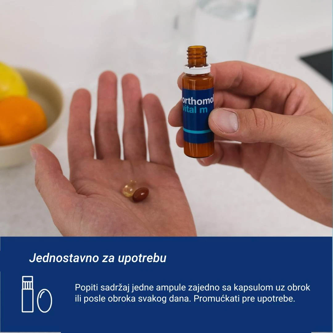 Orthomol Vital M Vitamini za Muškarce 30 Bočica 