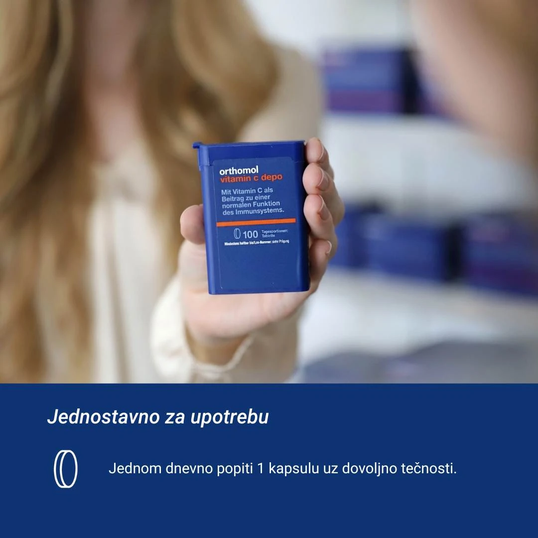 Orthomol Vitamin C Depo za Imunitet 100 Tableta