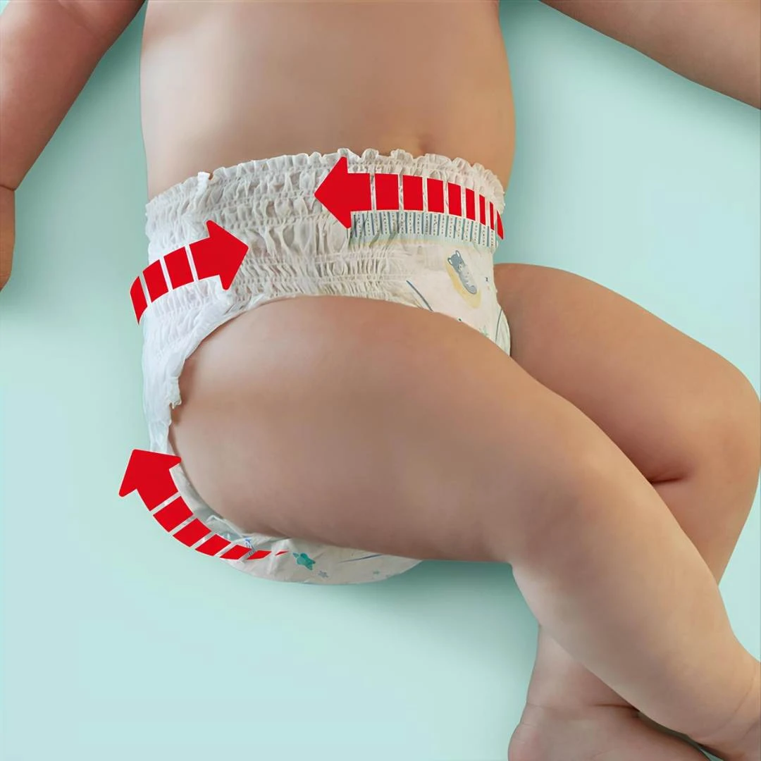 Pampers® PANTS Night 4 Noćne Gaćice 9-15 kg 25 Komada