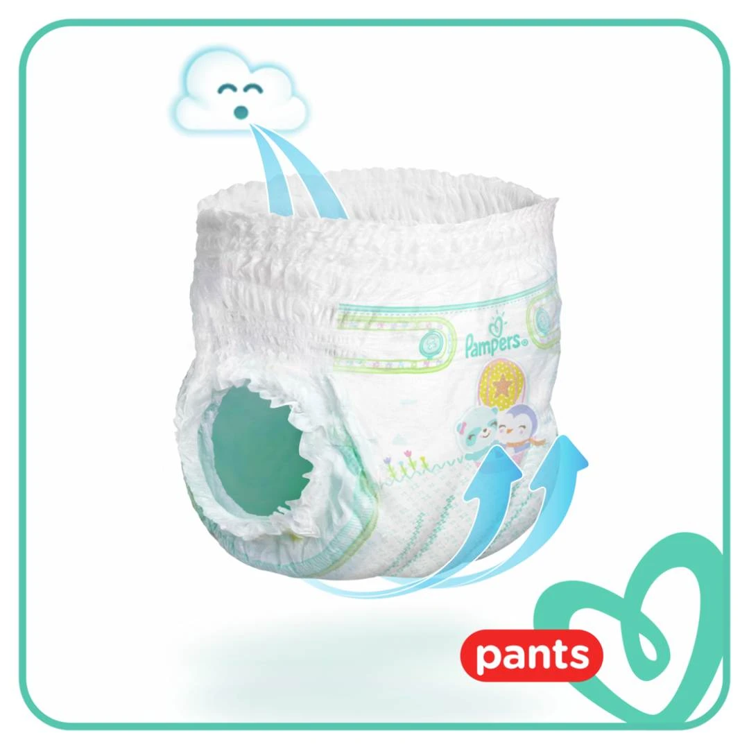 Pampers® PANTS 7 Gaćice za Bebe 38 Komada; za Decu od 17+ kg