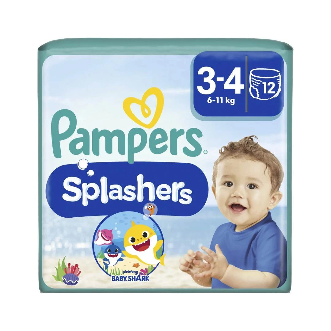 Pampers® SPLASHERS 6-11 kg 12 Pelena za Plivanje