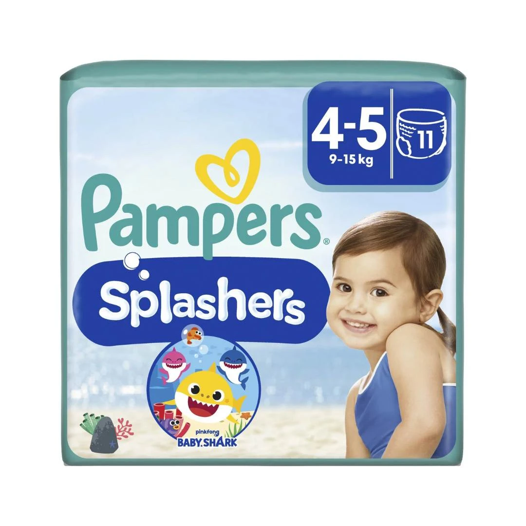 Pampers® SPLASHERS 9-15 kg 11 Pelena za Plivanje