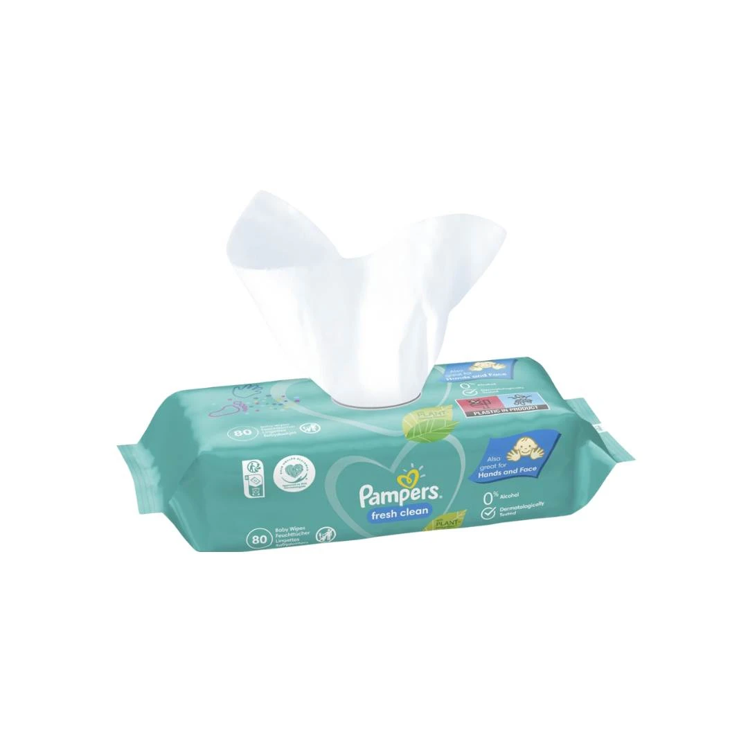 Pampers Vlažne Maramice Fresh Clean 80