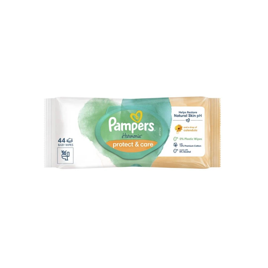 Pampers® Vlažne Maramice Protect Care sa Nevenom 44