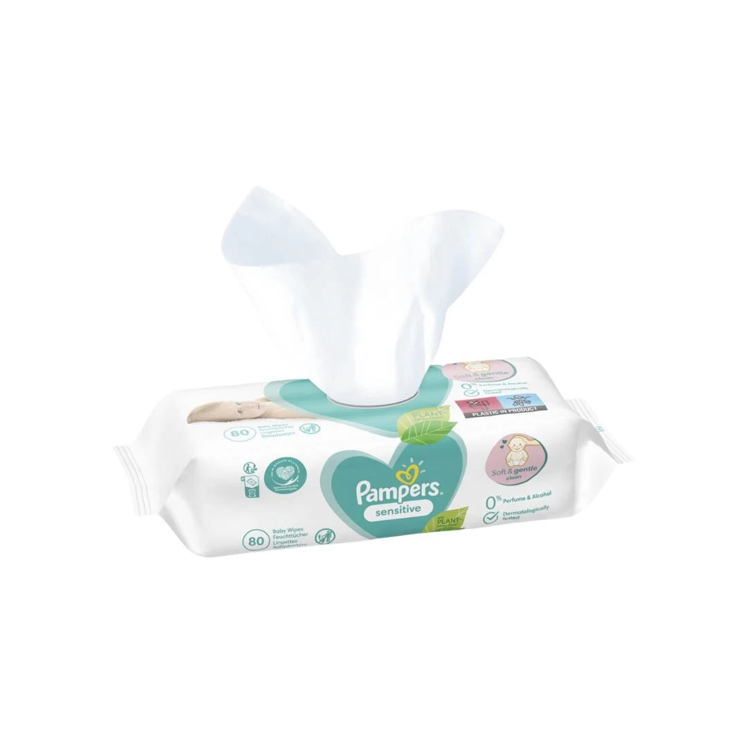 Pampers Vlažne Maramice Sensitive 80