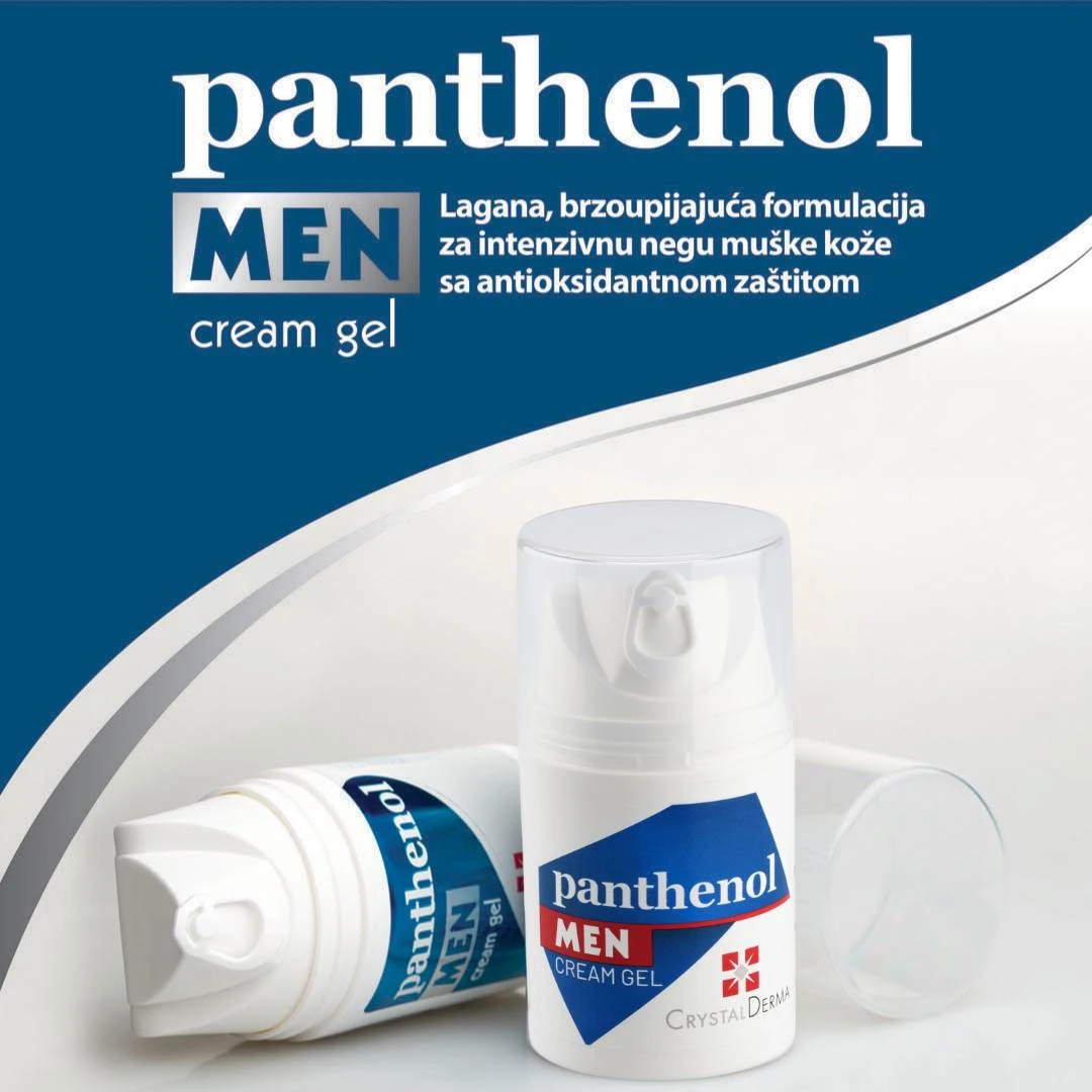 Panthenol Krem Gel za Muškarce 50 mL