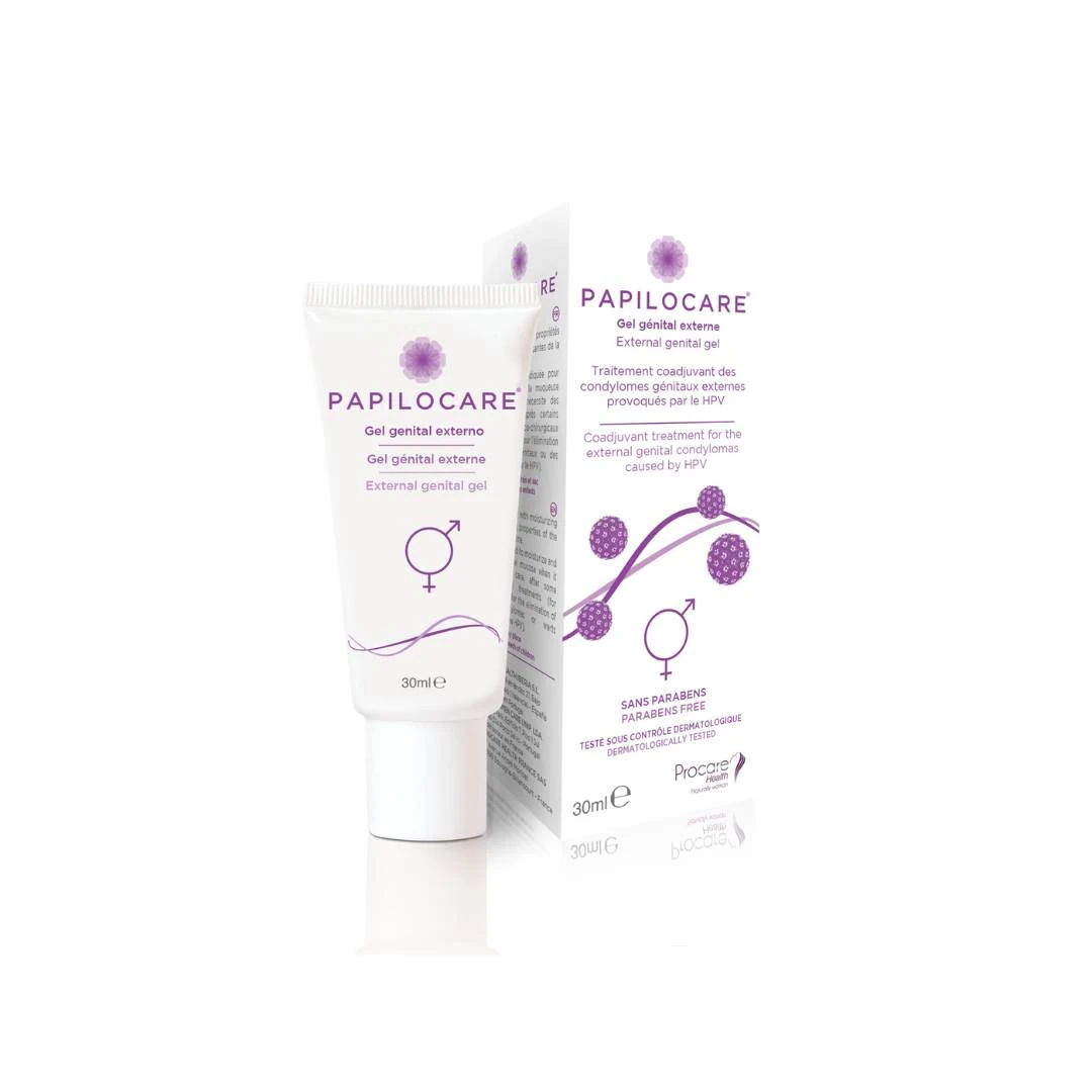 PAPILOCARE® External Gel 30 mL; Gel za Obnavljanje Sluzokože Genitalnih Zona