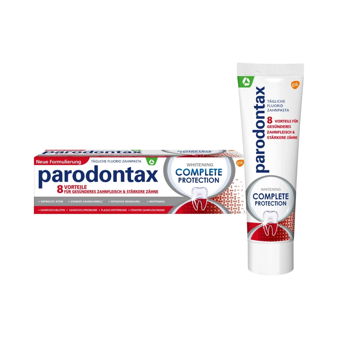 parodontax Pasta za Zube COMPLETE PROTECTION Whitening za Izbeljivanje Zuba 75 mL