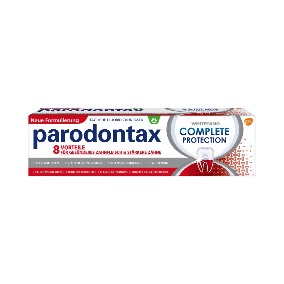 parodontax Pasta za Zube COMPLETE PROTECTION Whitening za Izbeljivanje Zuba 75 mL