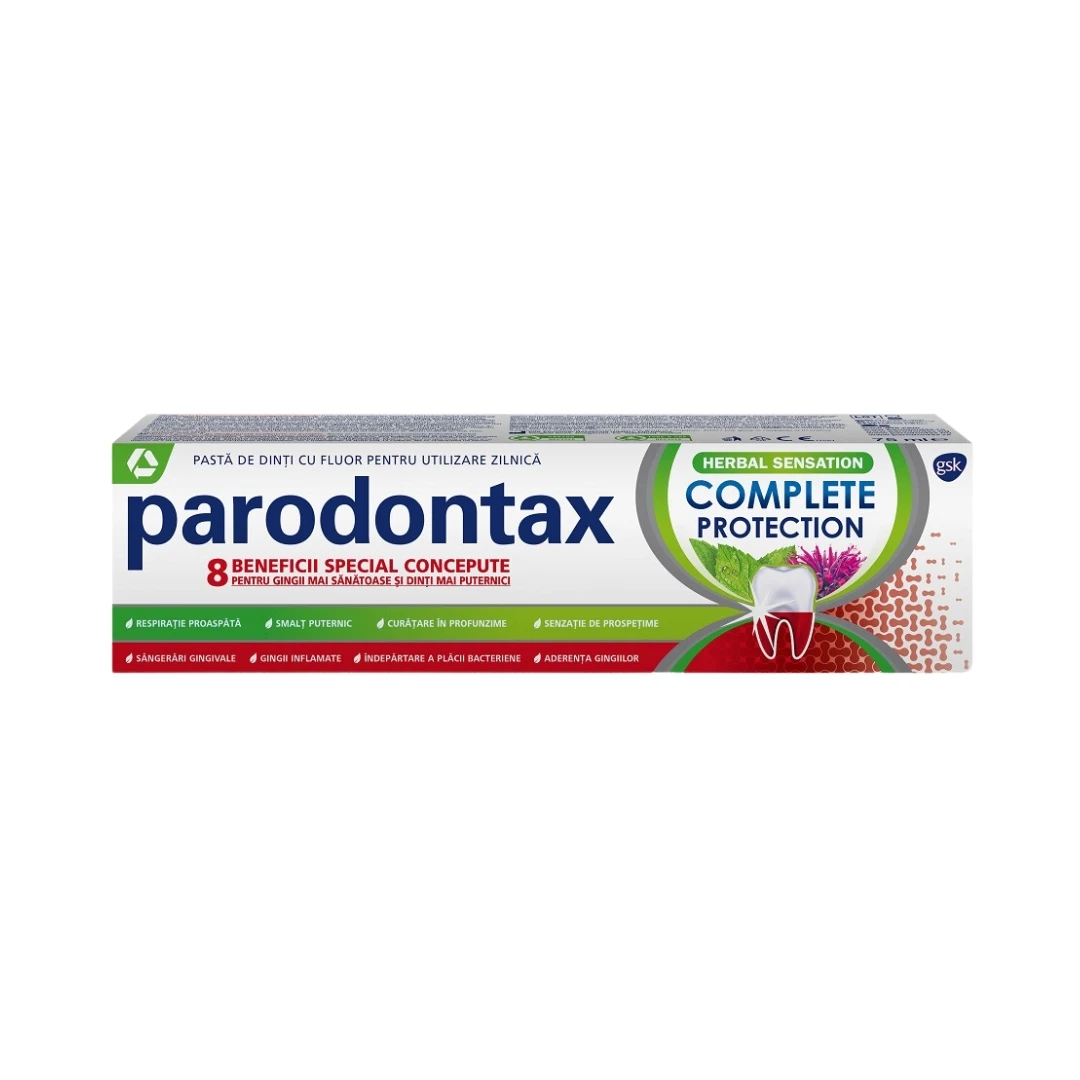 parodontax Pasta za Zube COMPLETE PROTECTION Herbal Sensation na Biljnoj Bazi 75 mL