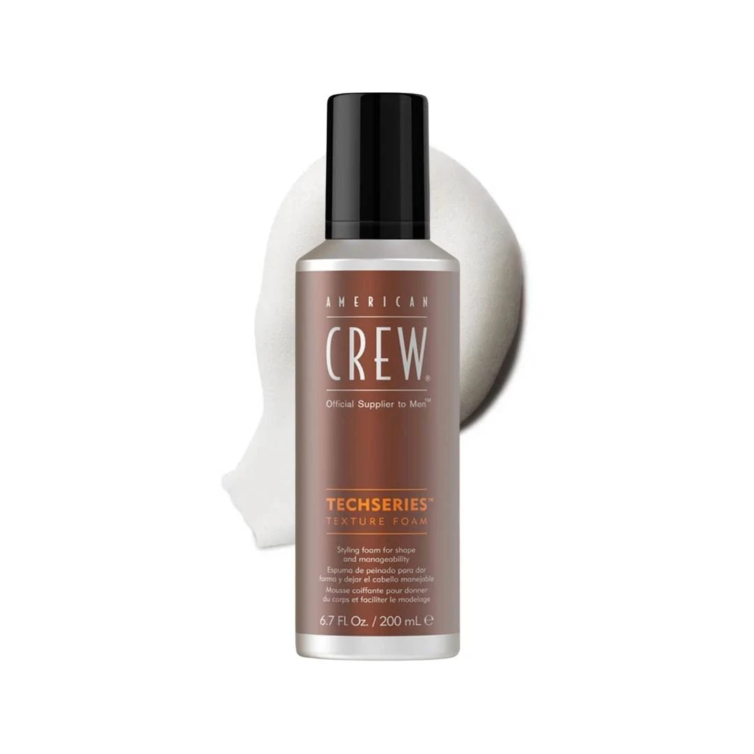 American CREW Techseries Texture Foam Pena za Dodatni Volumen i Teksturu 200 mL