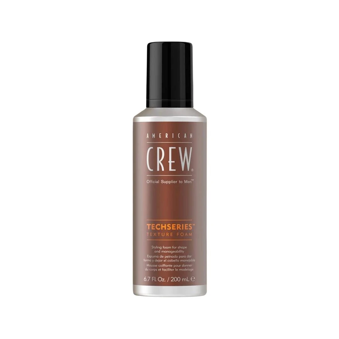 American CREW Techseries Texture Foam Pena za Dodatni Volumen i Teksturu 200 mL