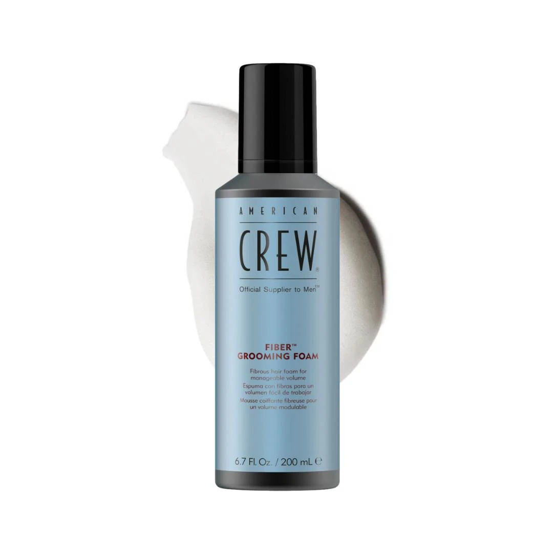 American CREW Fiber Grooming Foam 200 mL; Pena za Oblikovanje Slabe Kose