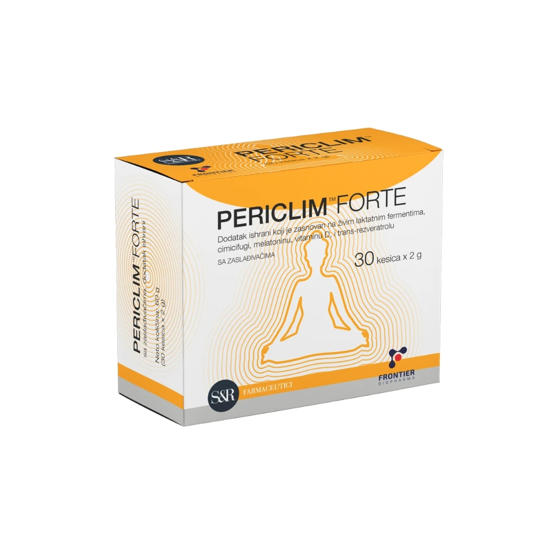 PERICLIM™ FORTE Direkt 30 Kesica sa Resveratrolom, Melatoninom, Cimicifugom i Probioticima