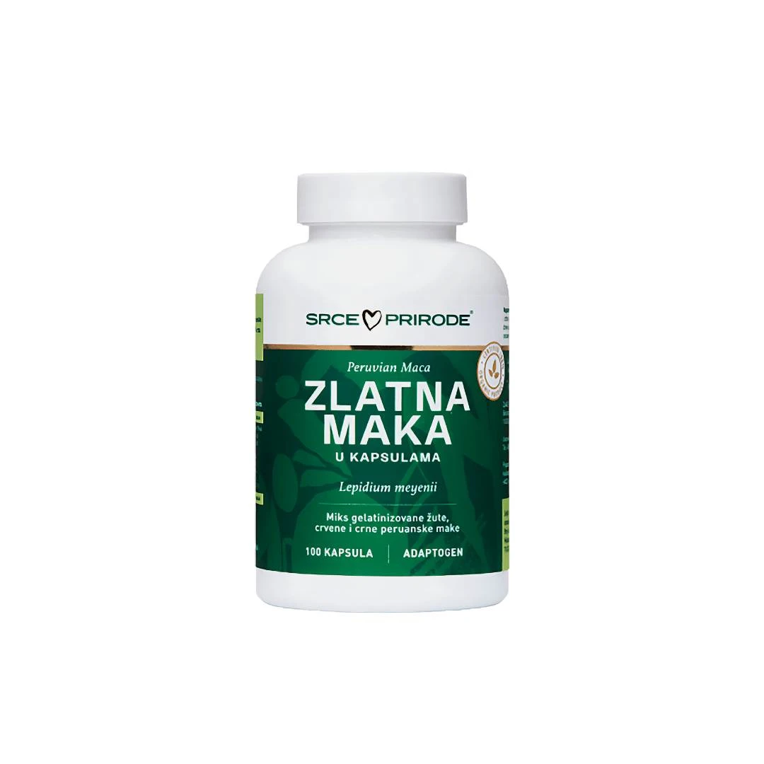 Peruanska ZLATNA MAKA u Kapsulama 500 mg 100 Tableta