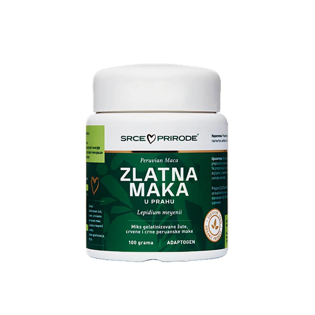 Peruanska Zlatna Maka u Prahu 500 mg 100 g