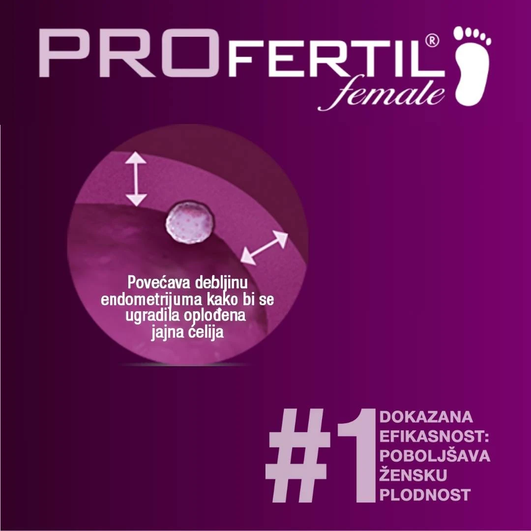 PROfertil Female za NJU 28 Tableta+28 Kapsula za Plodnost kod Žena