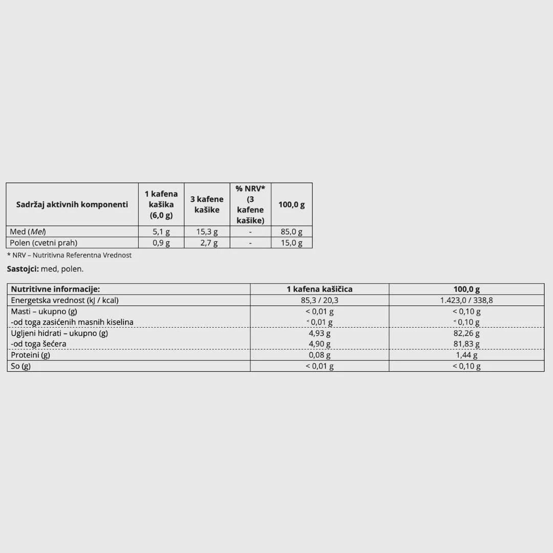 ProPolisPlus® POLEN U MEDU 250 g