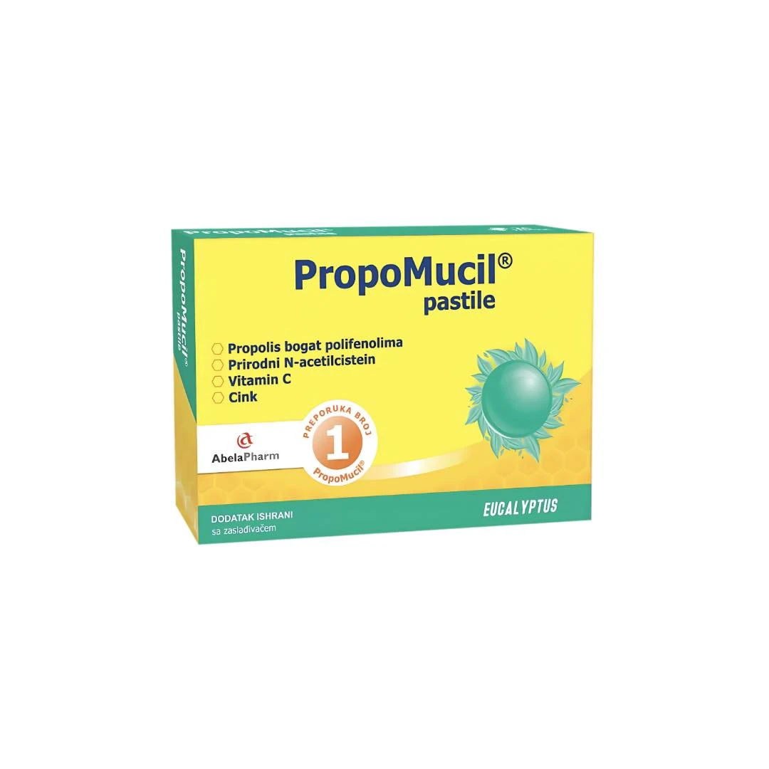 PropoMucil® Pastile Eukaliptus 12 Pastila