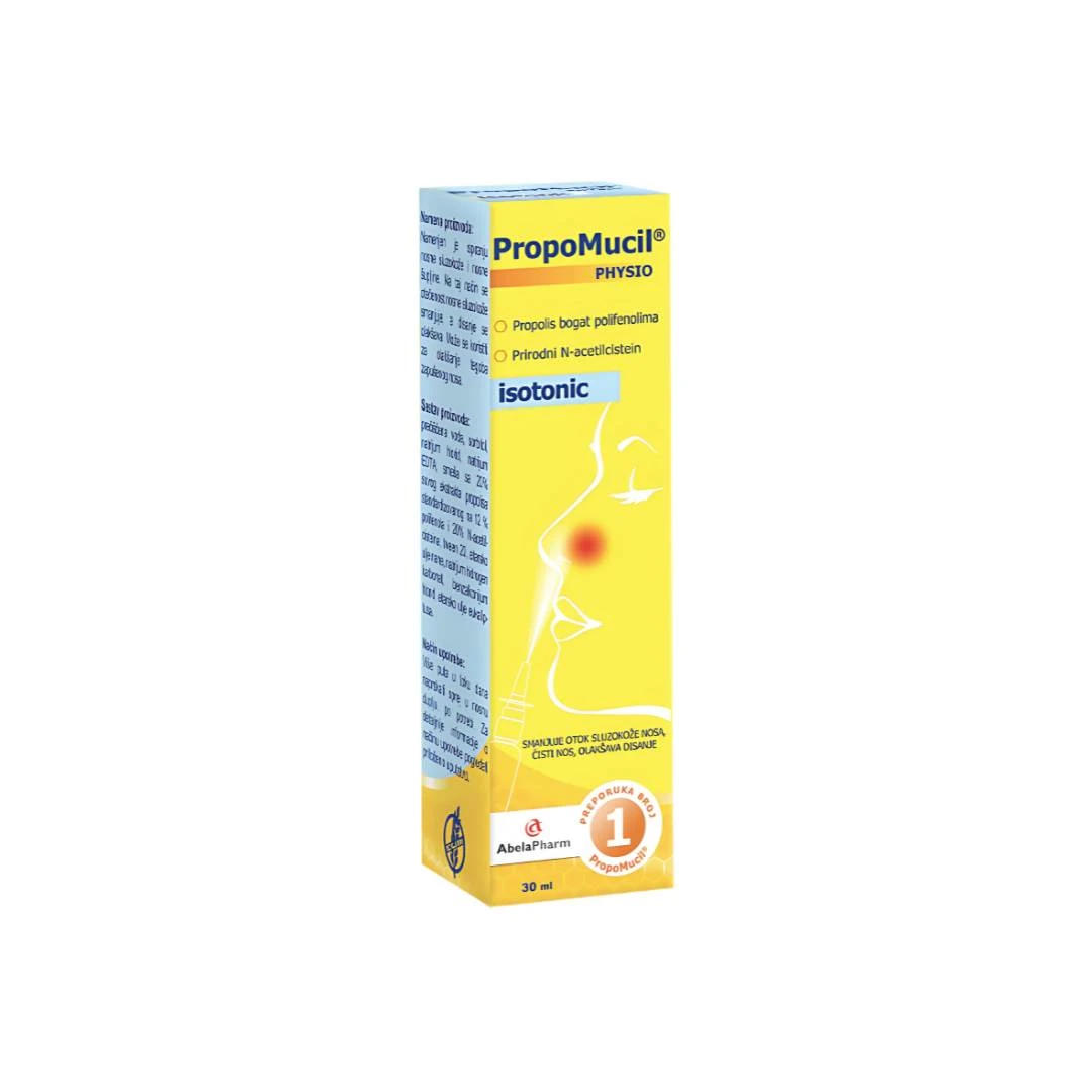 PropoMucil® Physio ISOTONIC Izotonični Sprej za Nos 30 mL