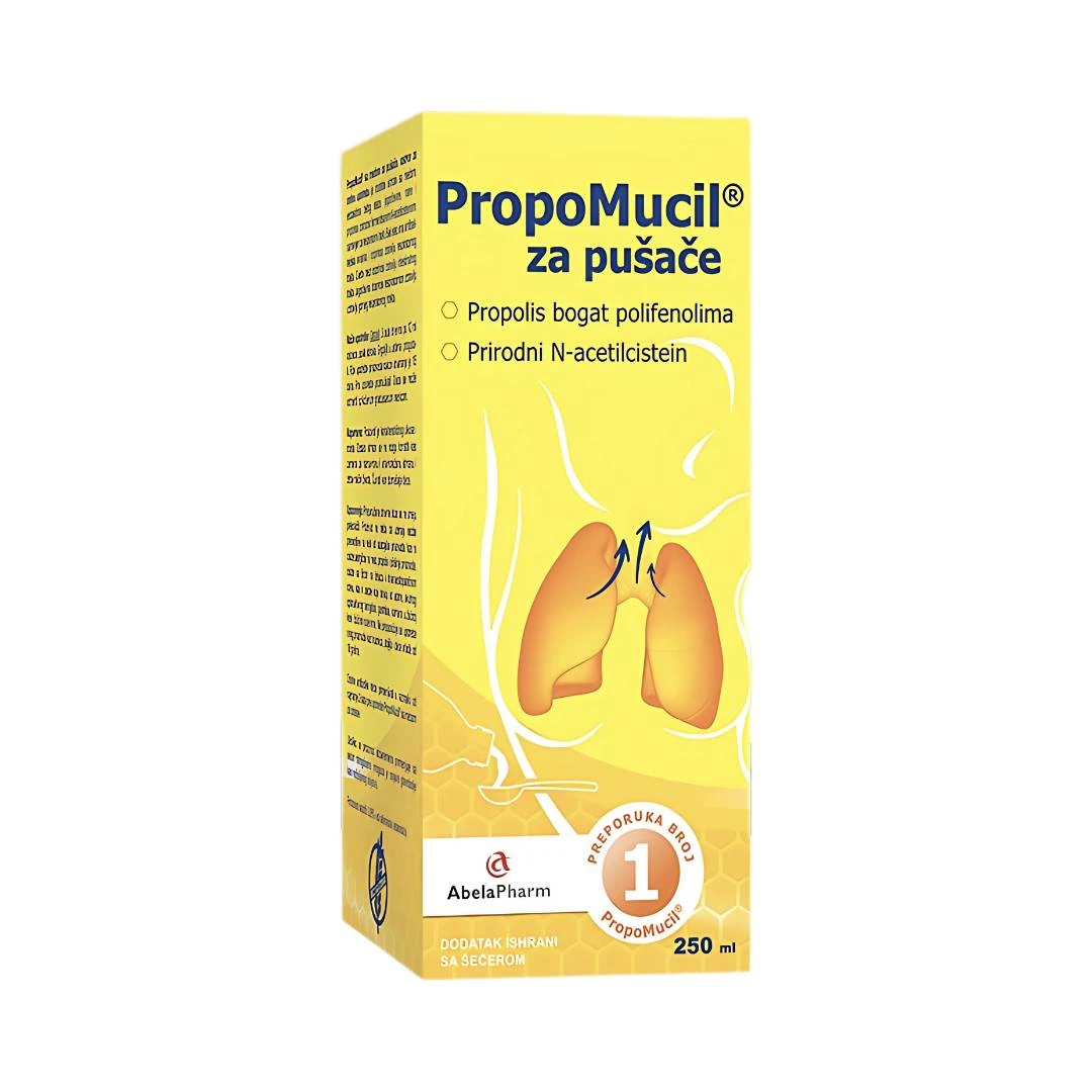 PropoMucil® Sirup za Pušače 250 mL