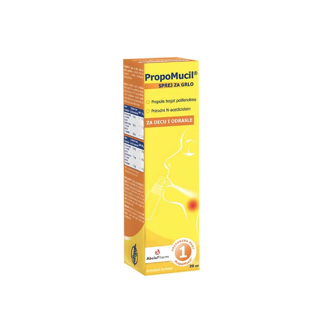 PropoMucil® Sprej za Bolno Grlo 20 mL