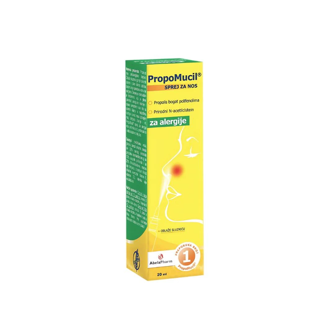 PropoMucil® Sprej za Nos za Alergije 20 mL