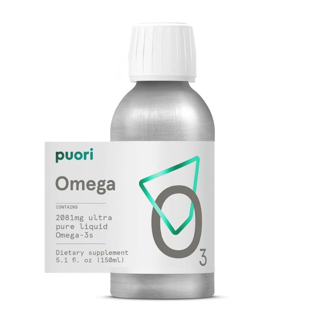 puori O3 Omega Visoko Koncentrovano Ultra Čisto Tečno Omega 3 Riblje Ulje 150 mL