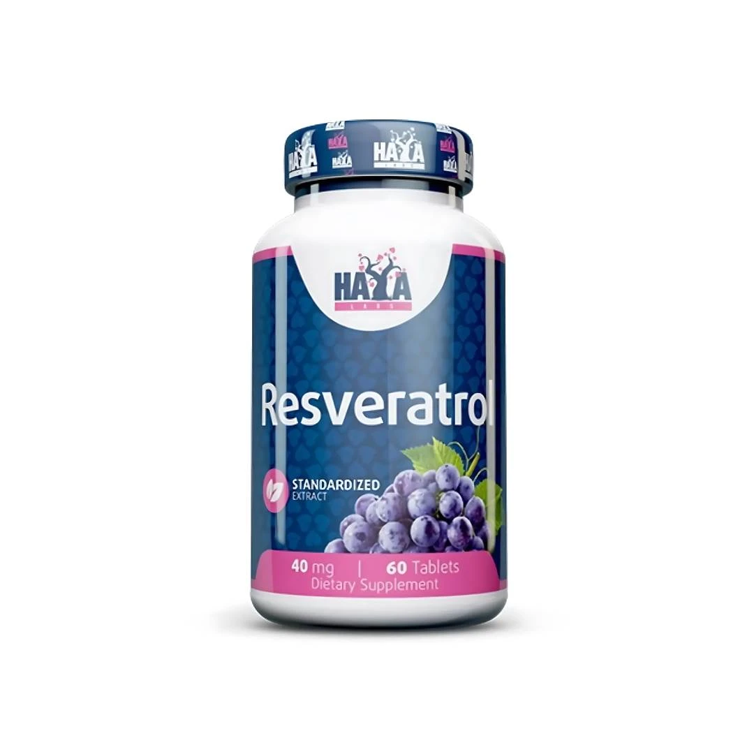 HAYA Resveratrol 40 mg 60 Tableta