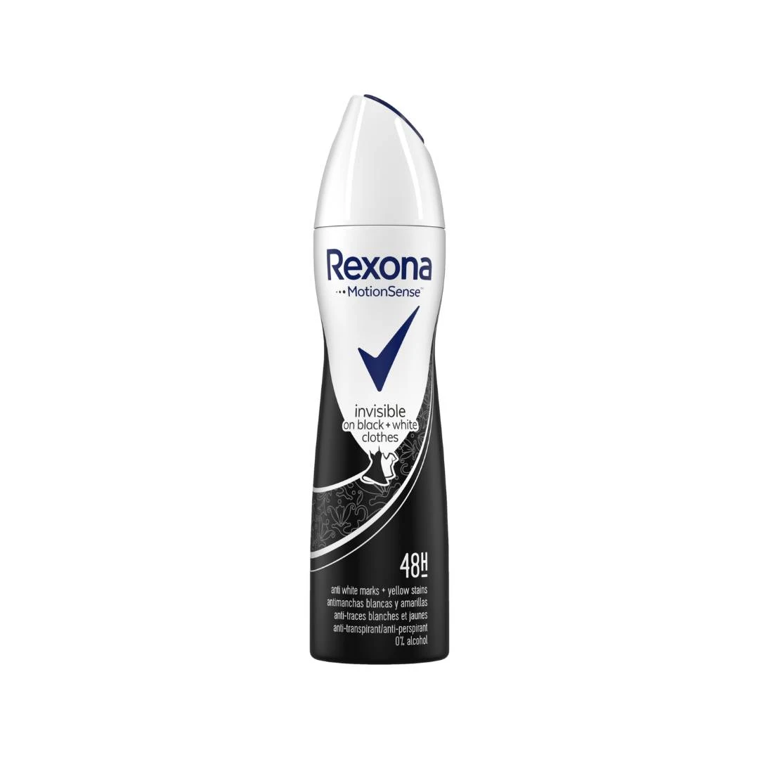 Rexona Anti-Perspirant Invisible on Black+White 48h 150 mL