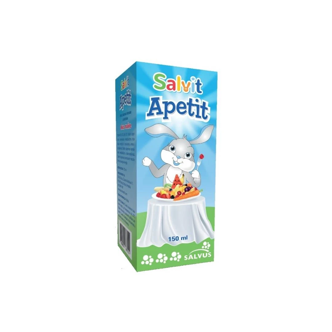 Salvit Sirup za Apetit za Decu i Odrasle 150 mL