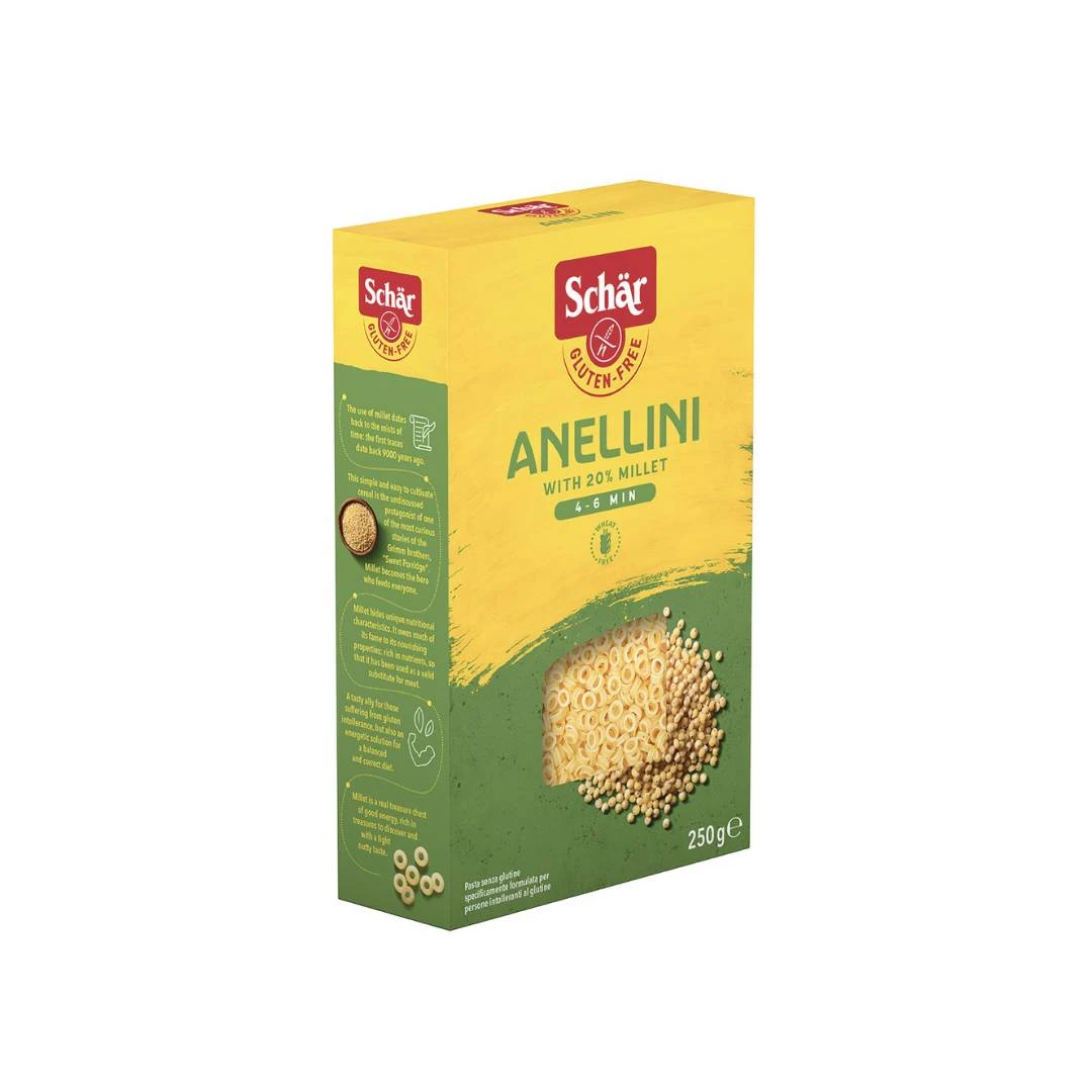 Schär TESTENINA bez Glutena ANELLINI 250 g