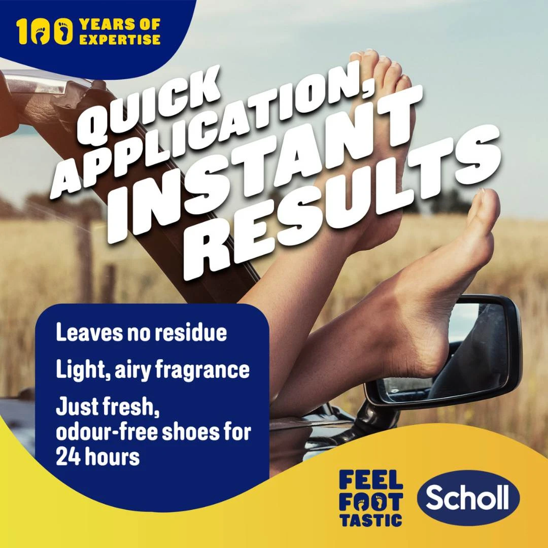 Scholl Sprej Fresh Step Antiperspirant Sprej za Stopala Protiv Neprijatnih Mirisa Nogu 150 mL