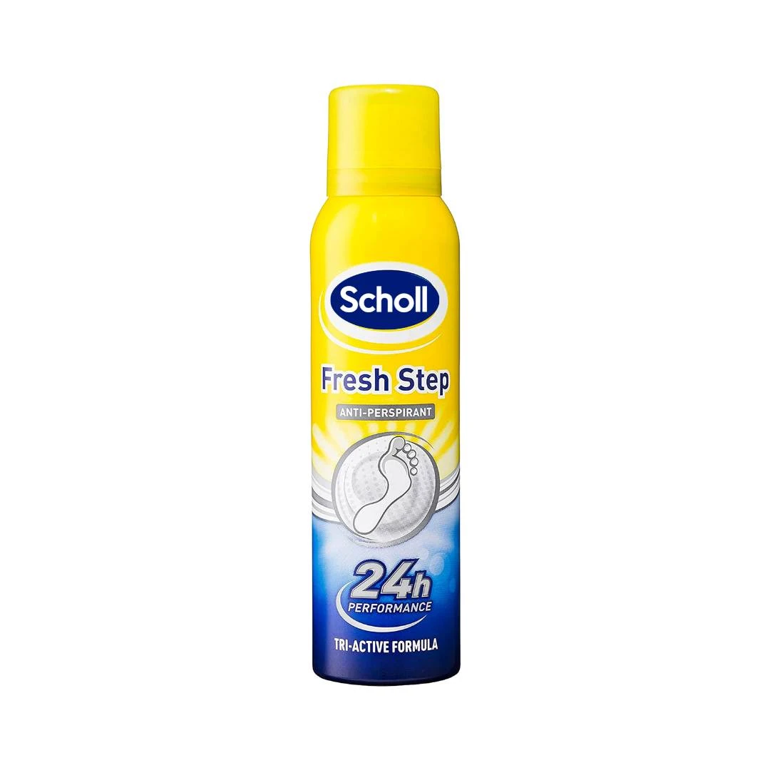 Scholl Sprej Fresh Step Antiperspirant Sprej za Stopala Protiv Neprijatnih Mirisa Nogu 150 mL