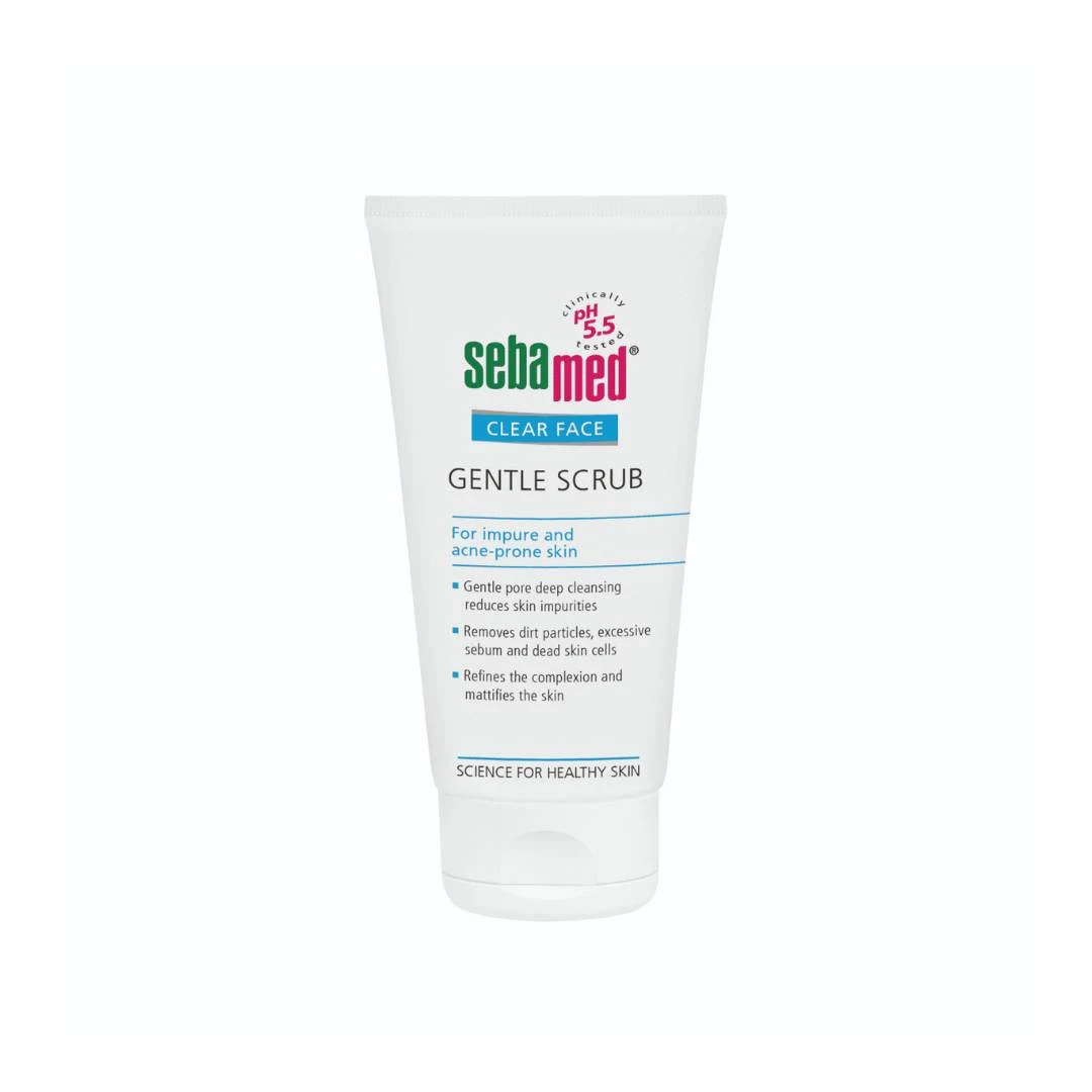 Sebamed CLEAR FACE Gentle Scrub Nežni Piling 150 mL