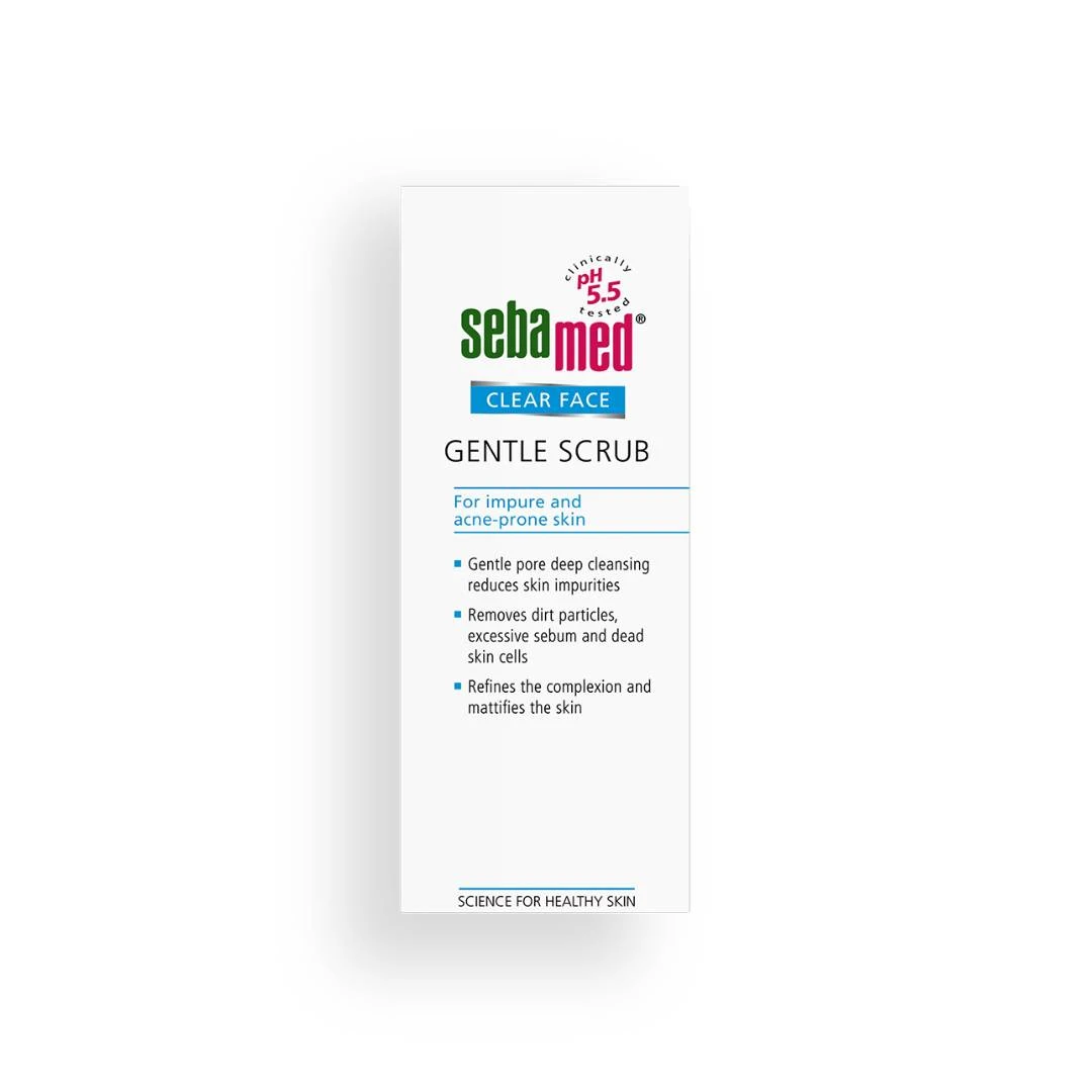 Sebamed CLEAR FACE Gentle Scrub Nežni Piling 150 mL